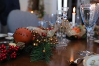 2025 Holiday Tour table setting